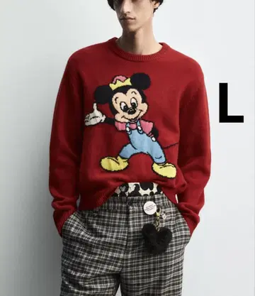 울 소재 몬티 스웨터 HARRY LAMBERT ZARA x DISNEY