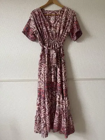 실크 100% 투웨이 롱 원피스