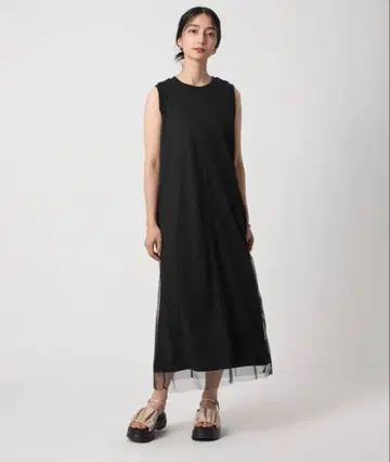 튤 컷 레이어드 원피스 UNITED ARROWS