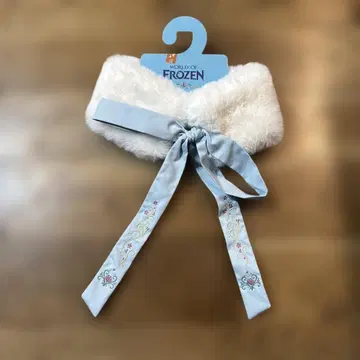 WORLD OF FROZEN 머플러 안나 미사용품