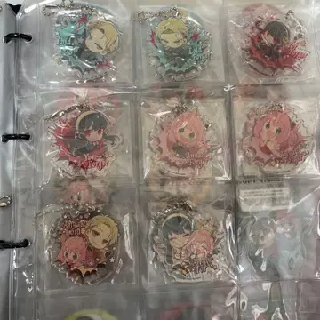 가격 인하!! 스파이 패밀리 키링 8개 세트