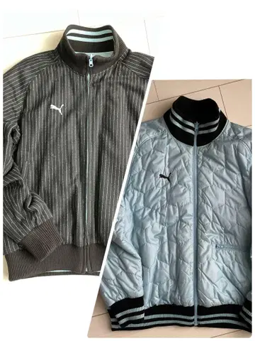 [ 익명 배송 ] PUMA 리버서블 집업 자켓