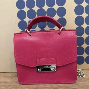 FURLA 체인백 빨간색 레드 숄더백