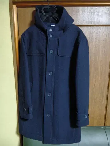 라코스테 울 코트, 후드 부착