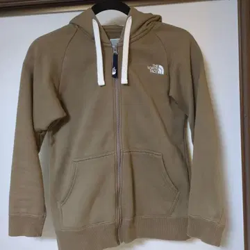 THE NORTH FACE 베이지 풀 집업 후드티