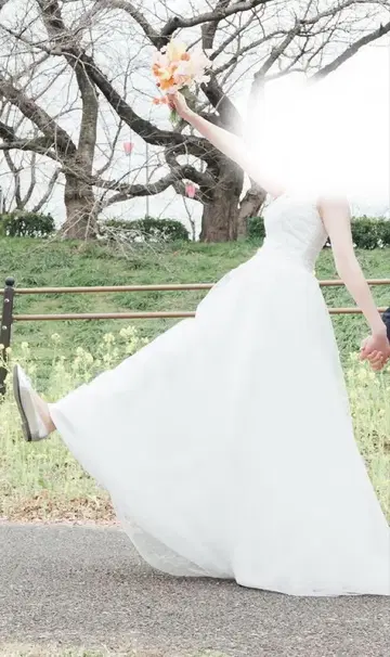 그레이스 시트러스 웨딩 드레스