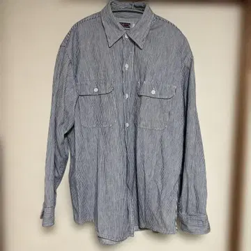 빅맥 히코리 셔츠 80s