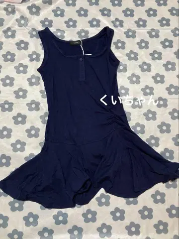 LCDC 네이비 슬리브리스 원피스 S