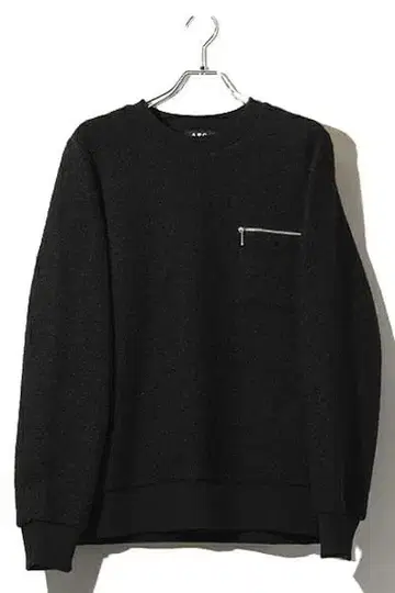 21AW A.P.C. 네오프렌 울 펠트 맨투맨 트레이닝복 S