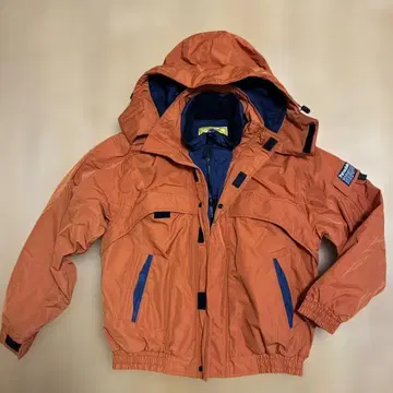 새상품급 WORLDISLAND 후드 부착 자켓 L 오렌지