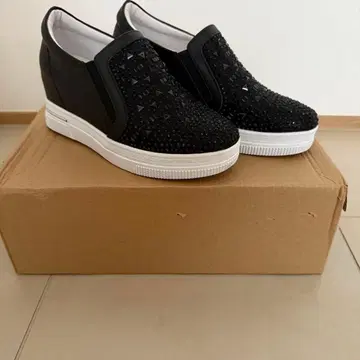 신발 여성용 22cm 내피 슬립온