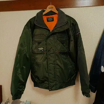 F.C.T. 밀리터리 자켓 올리브 그린