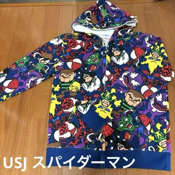 USJ 스파이더맨 후드티 M