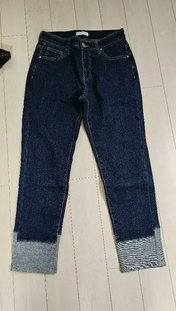 즉시 완판 인디 마크 보아 데님