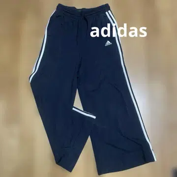 adidas 와이드 레그 스웨트 팬츠