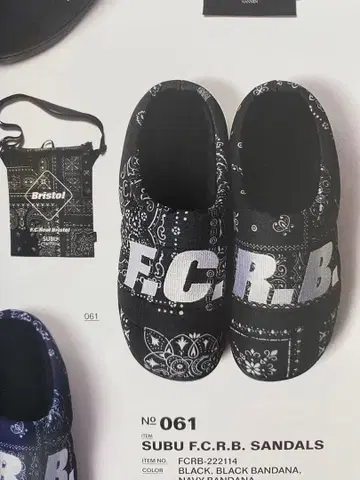 SUBU F.C.R.B. 샌들 M(26.0-27.5)