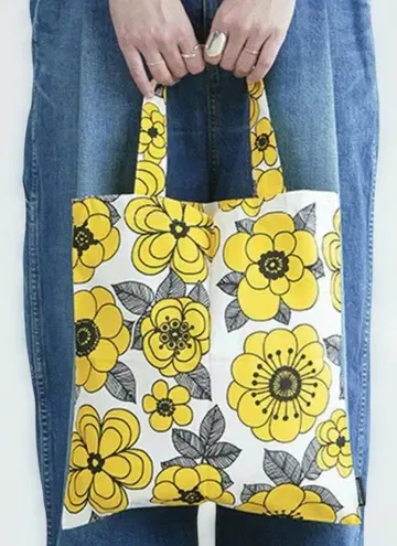 marimekko 꽃무늬 토트백