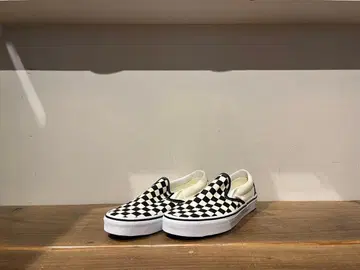 VANS 슬립온 체커 US 정품 새상품 빨간색 상자 30cm