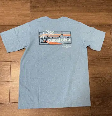 Patagonia 팜트리 티셔츠 라이트 블루