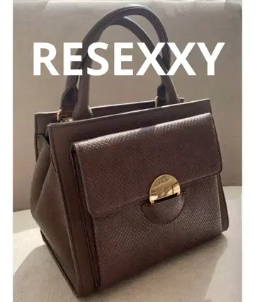 RESEXXY 링 포인트 핸드백