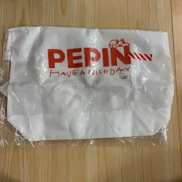 PEPIN 페핀 에코백 화이트