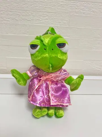 파스칼 봉제 인형 키링 드레스 디즈니 스토어 라푼젤