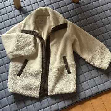 니코앤드 보아 자켓 아이보리 x 카키