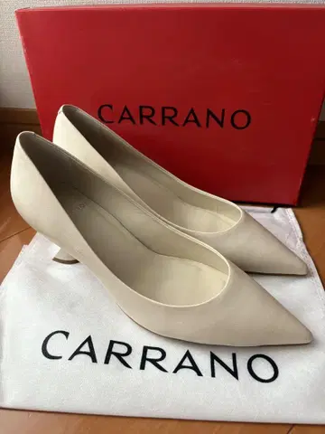 CARRANO 컬러노 디자인 힐 스틸레토 펌프스 38 사이즈