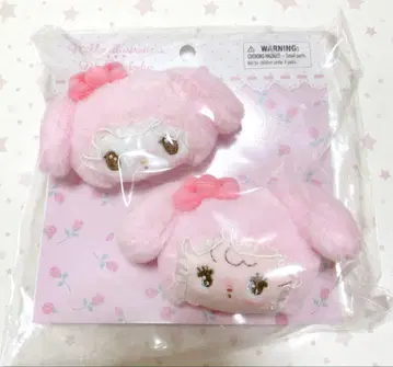 mikko 산리오 마이멜로디 캐미 헤어 클립 세트