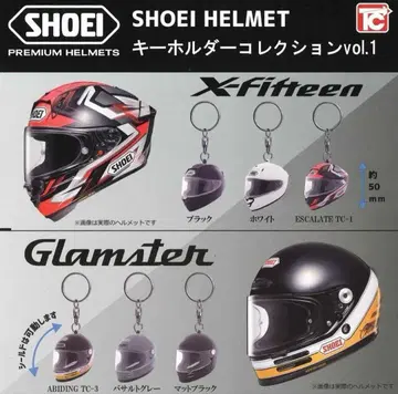 새상품! SHOEI 헬멧 키링 컬렉션 Vol.1 전 6종 세트