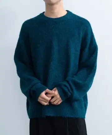SINSS Basic shaggy knit / 베이직 샤기 니트