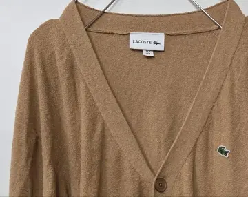 LACOSTE 베이지 가디건