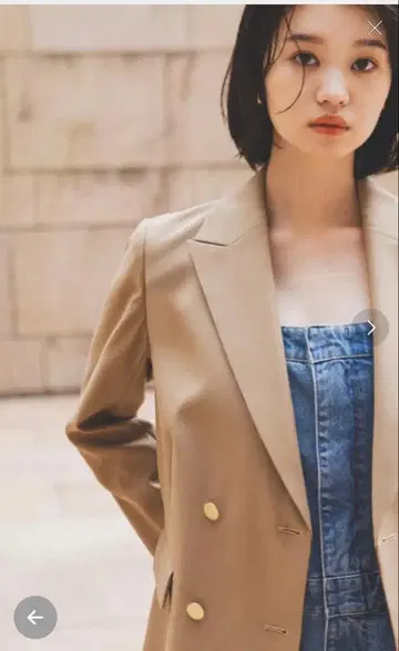 더블 브레스트 복서 자켓