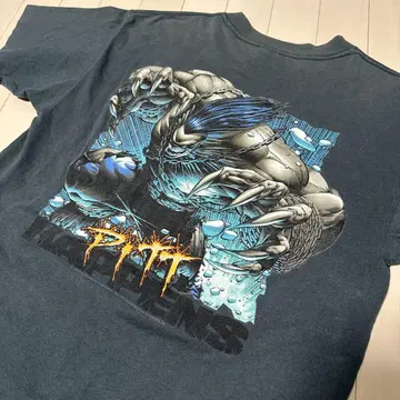 PITT 90's 프린트 T셔츠 Murina MARVEL USA제