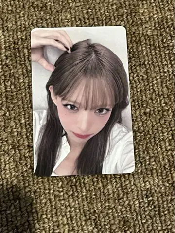 fromis_9 채영 일본 한정판 트레이딩 카드 NOW TOMORROW.