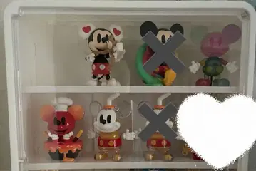 팝마트 미키 피규어 4개