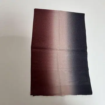 단고 크레이프 원단 그라데이션 체크 오비 장식 천 순수 실크