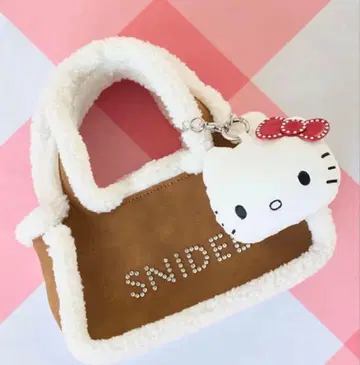 SNIDEL 스나이델 [ HELLO KITTY ] 백 헬로키티 브라운
