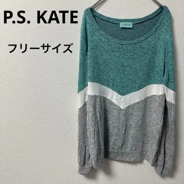 새상품급 P.S. KATE 긴팔 맨투맨 여성용 상의 [ 프리 ]