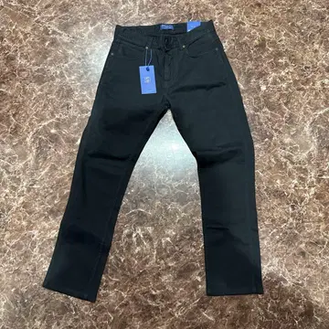 ZARA MAN 블랙 데님 팬츠 스트레치 미사용 새상품