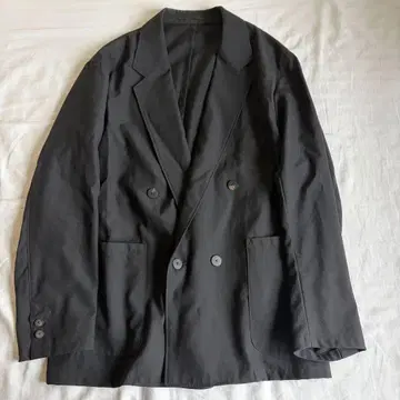 유나이티드 애로우즈 더블 자켓 VIST 울 블랙 S