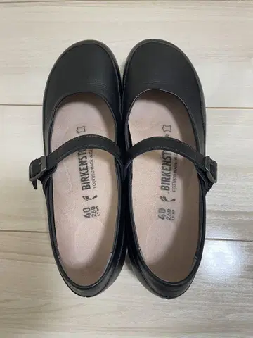BIRKENSTOCK 블랙 플랫슈즈 40