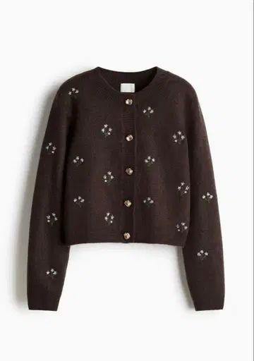 h&m 자수 가디건 XL