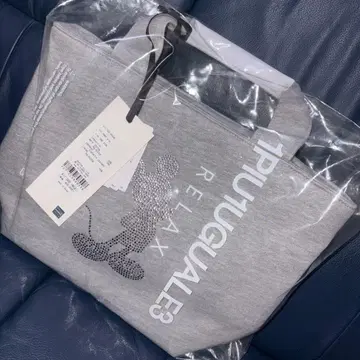 1PIU1UGUALE3RELAX 미키마우스 큐빅 미니 토트백