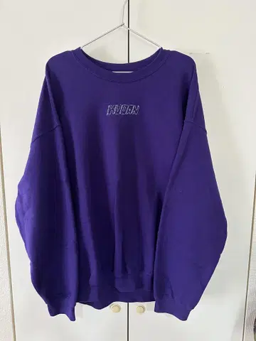 KUDAN 퍼플 XL 트레이닝복