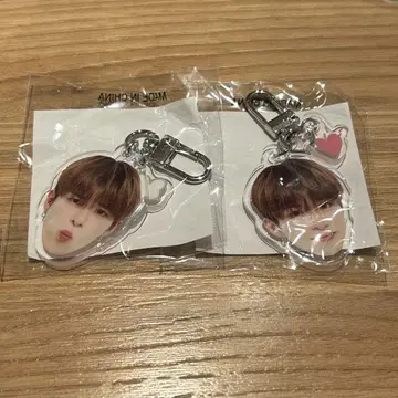 treasure 얼굴 아크릴 키링 아사히 캡슐 토이 희 노