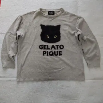 GELATO PIQUE 룸웨어 검은 고양이 할로윈 한정판 베이지