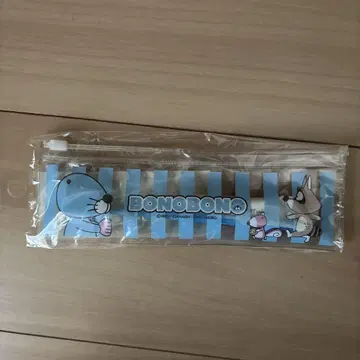 보노보노 칫솔 세트 파랑 약 20cm