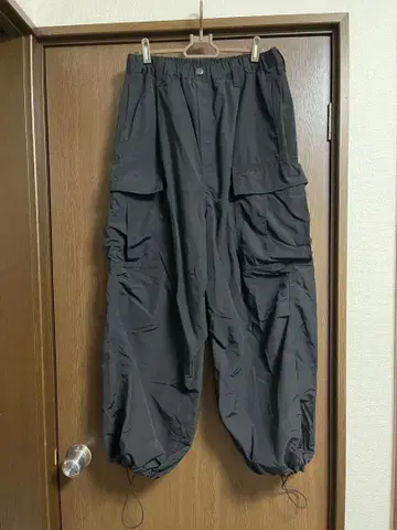 블랙 카고 팬츠 XL