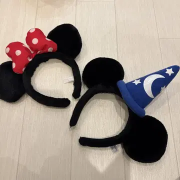 미키 미니 머리띠 세트 디즈니 Disney 헤어밴드